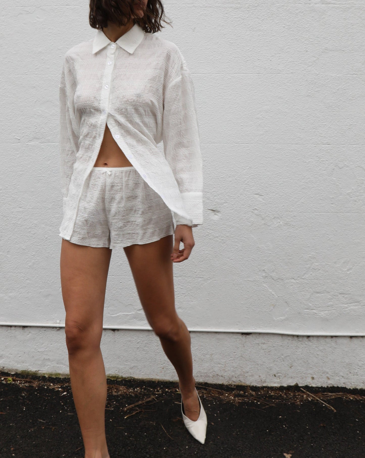 Andi Shorts White