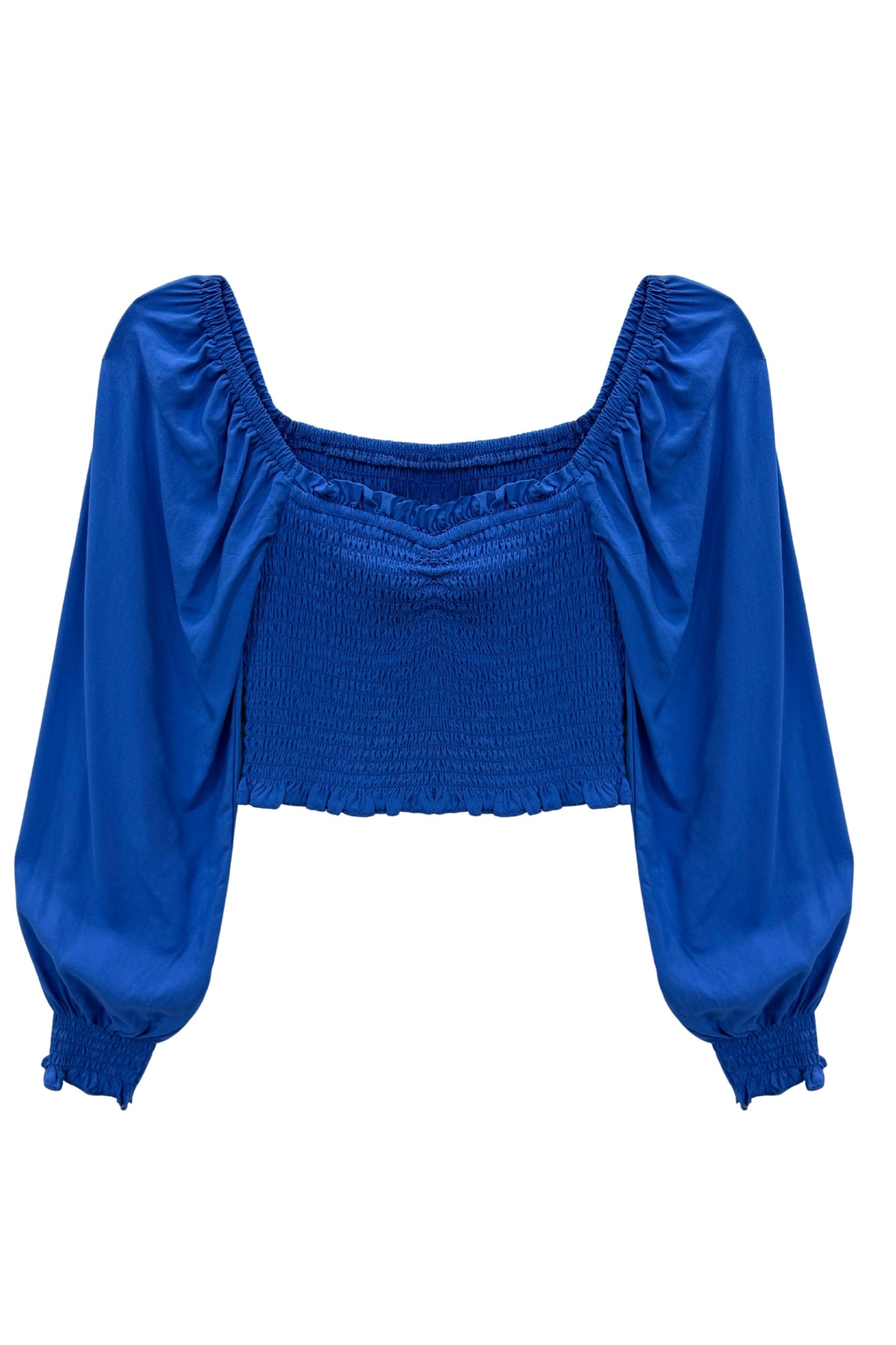 JUNIOR CHLOE SOLID LONG SLEEVE TOP - FINAL SALE