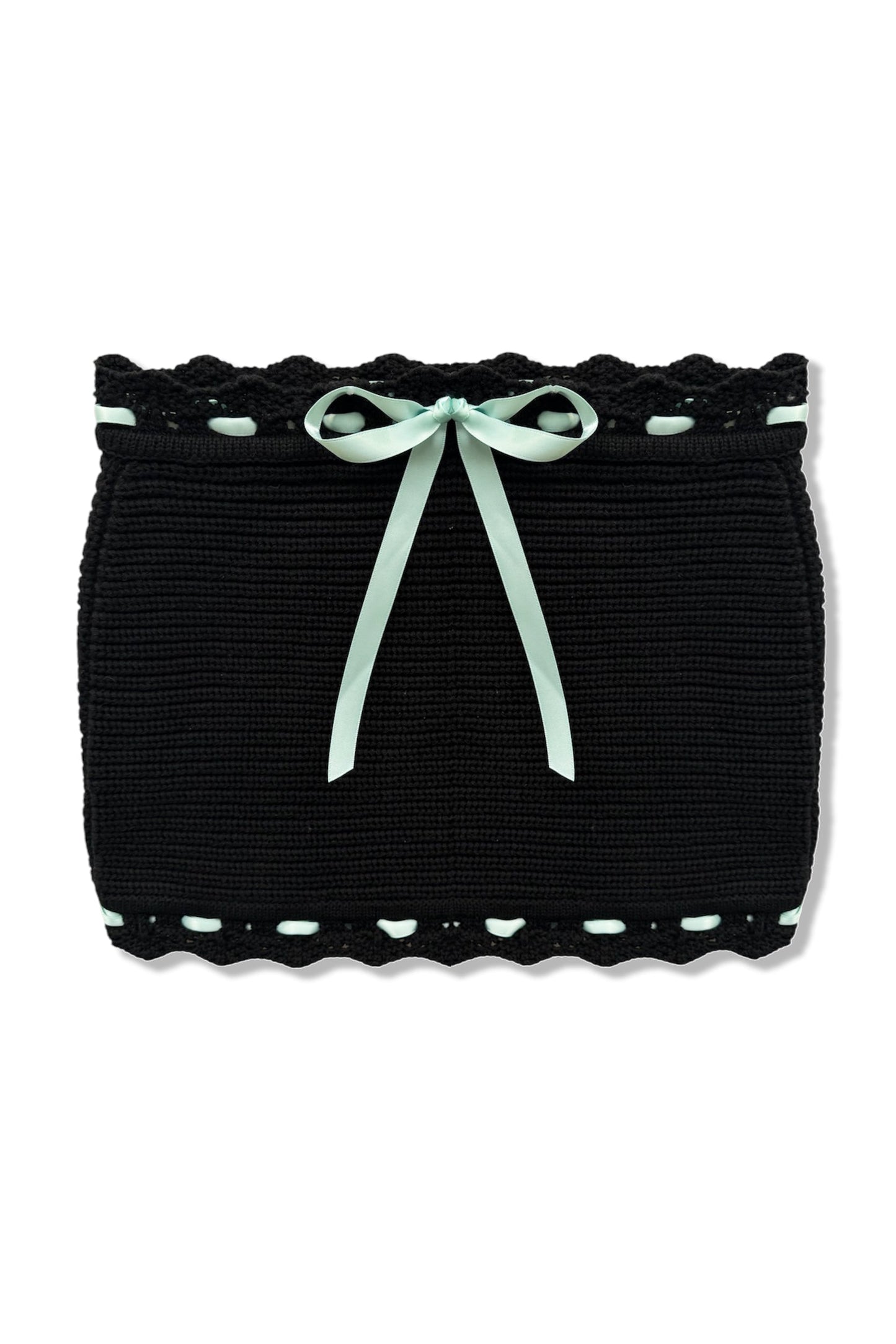 TWEEN CONNIE CROCHET SKIRT WITH RIBBON TIE