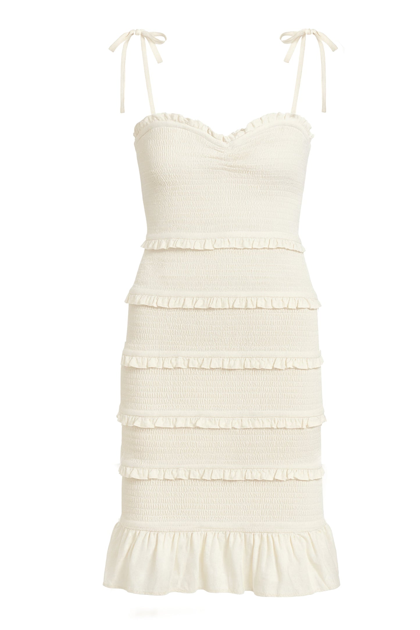 TWEEN EVAN SMOCKED TIERED MAXI DRESS
