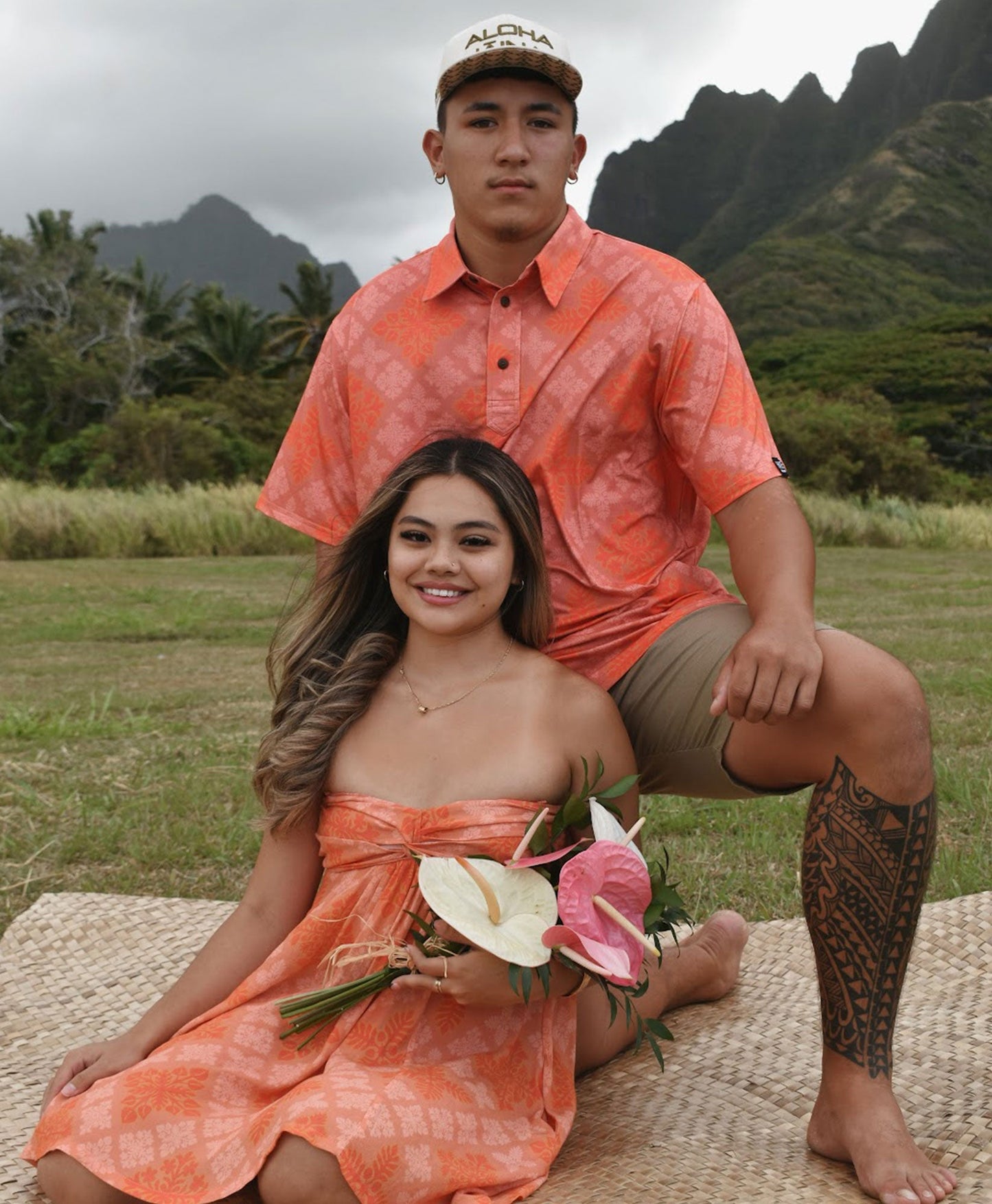 Kapa Kuiki Kawehi Dress in POG