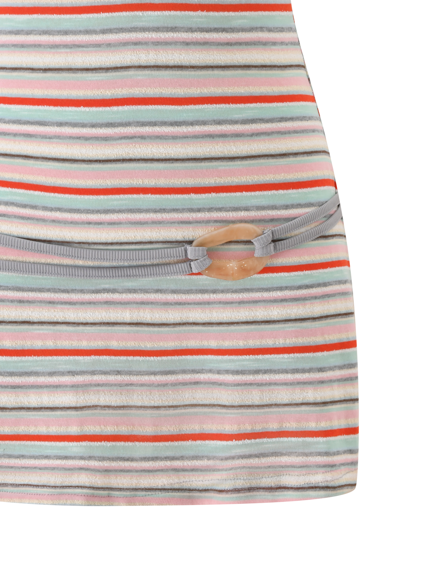 CELESTE MINI DRESS - MINTY STRIPE