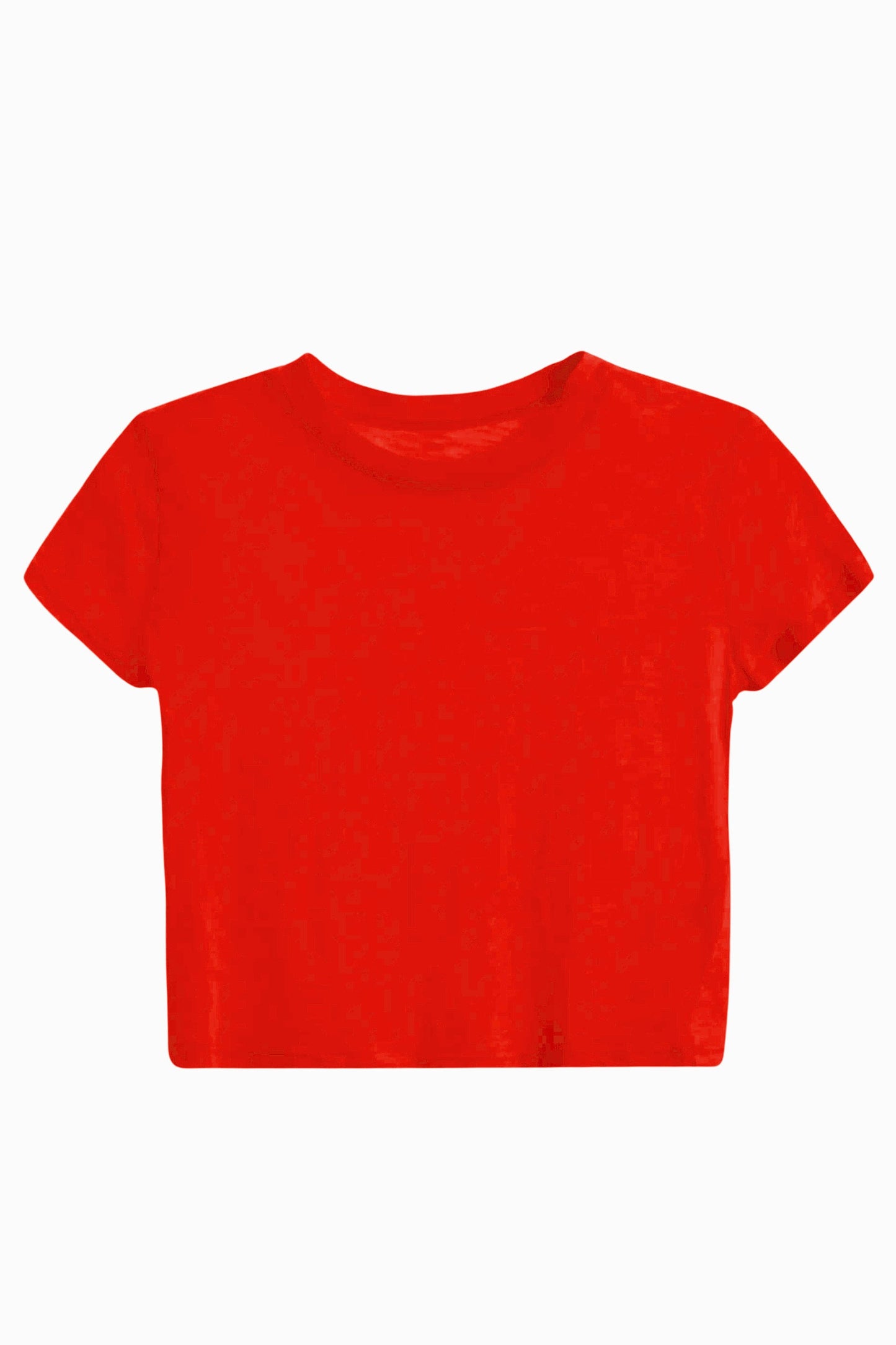 TWEEN CAMP FEARLESS CROP TEE