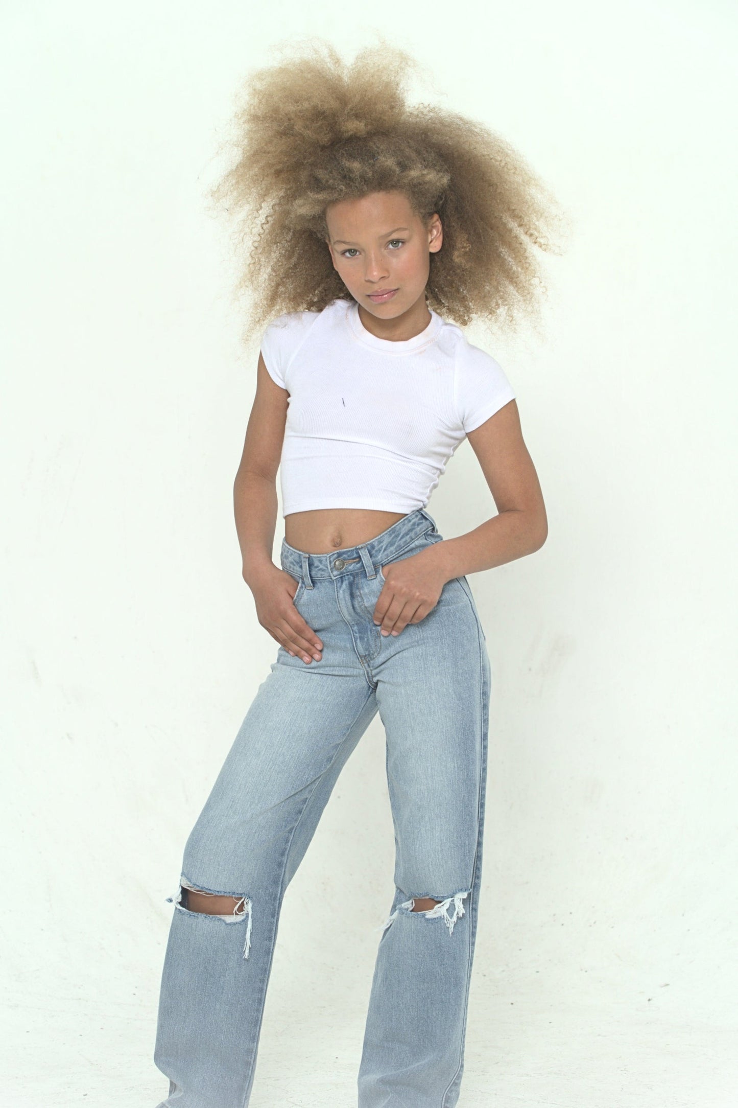 TWEEN MONTANA WIDE LEG JEANS- FINAL SALE