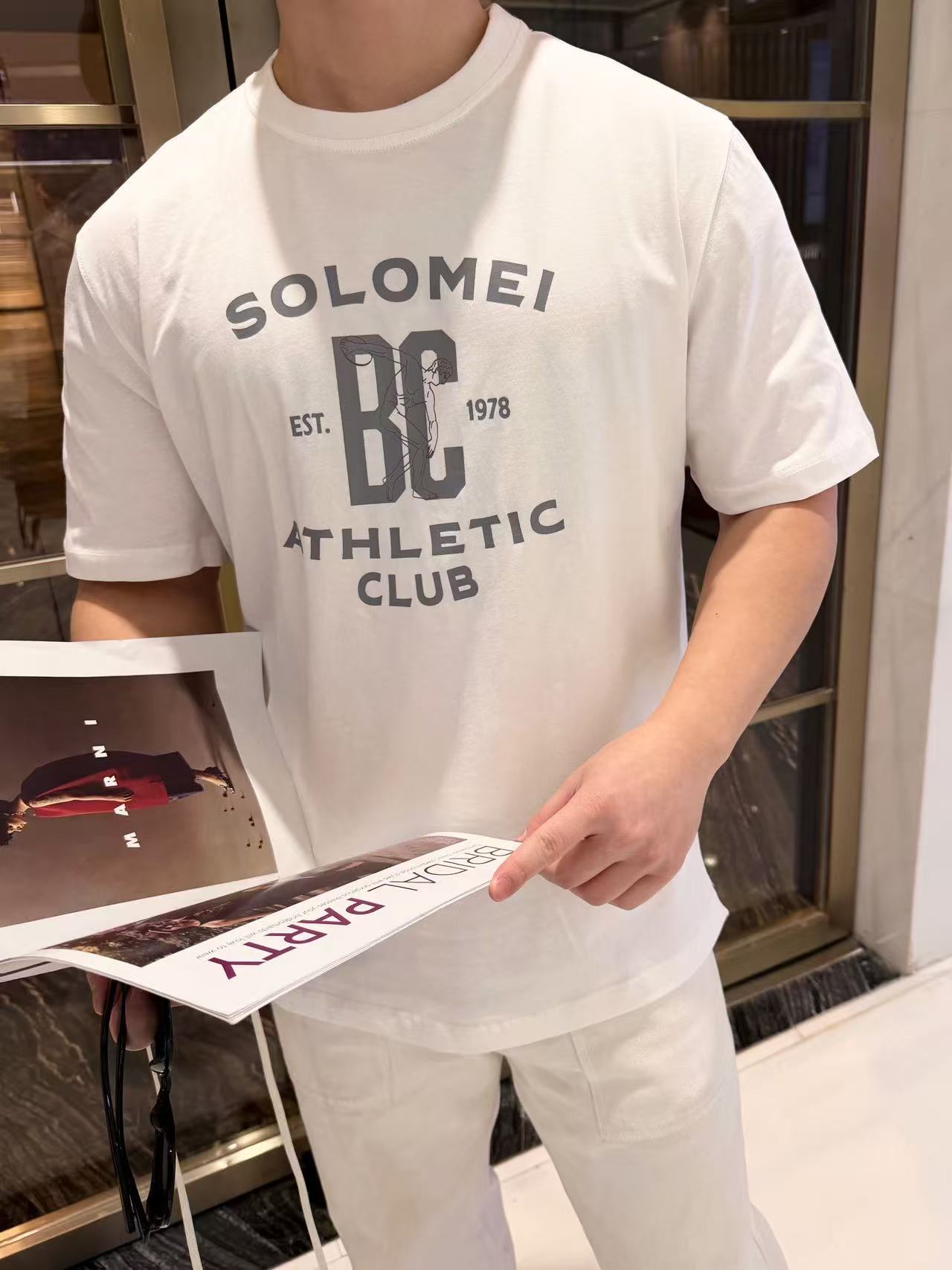 2026 New BC Logo Print Short-Sleeve Shirt (BB788-A15)