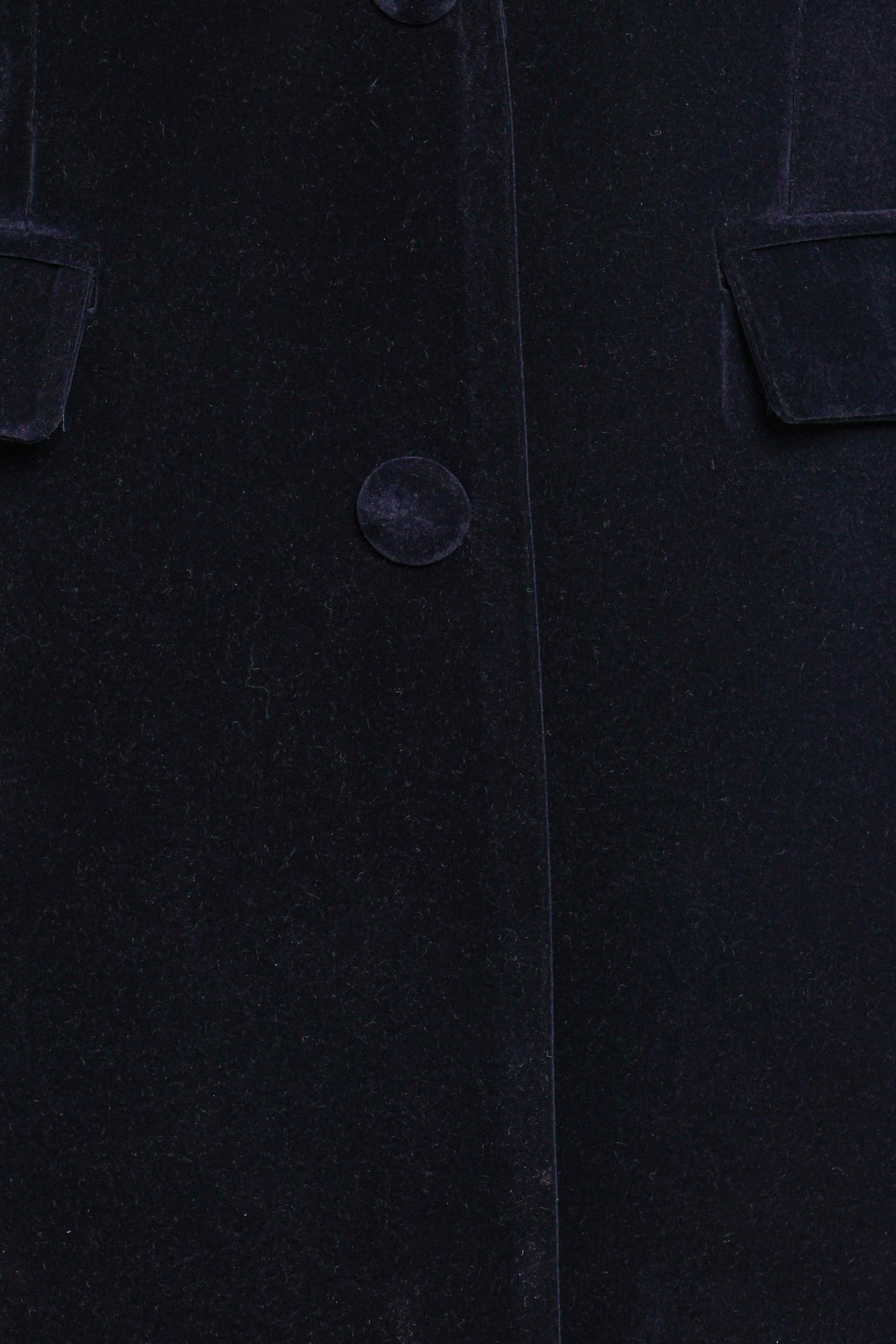 Clive Velvet Blazer - Navy