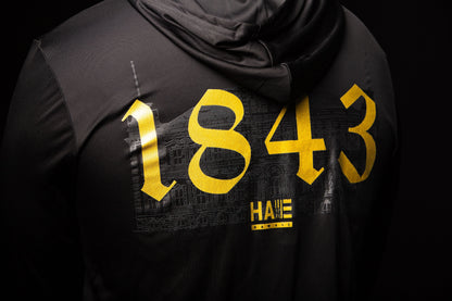 1843 Hooded Long Sleeve Drifit