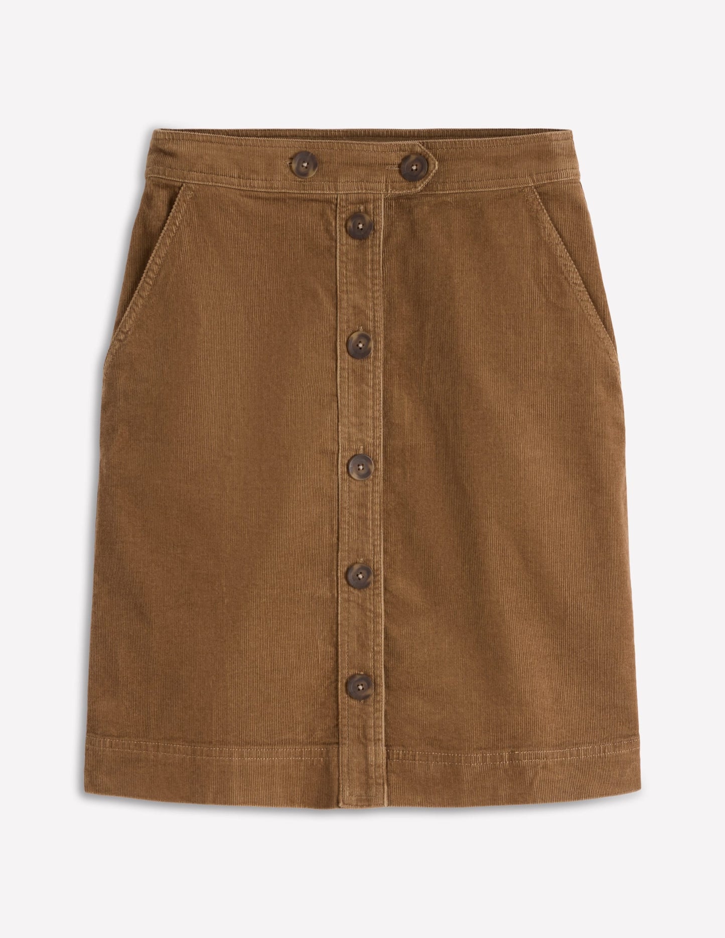 Cecelia Cord Skirt-Latte