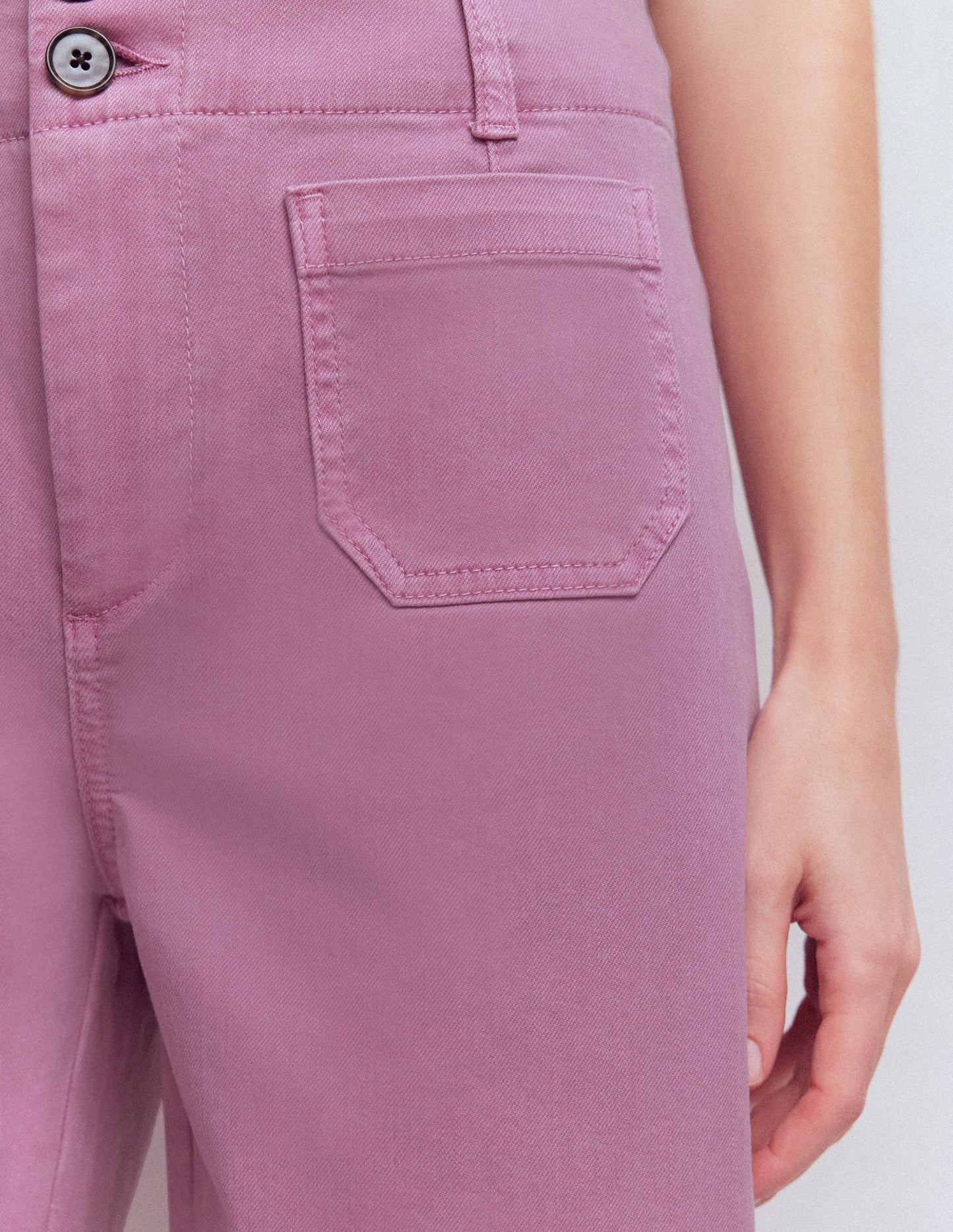 Primrose Cropped Pants-Clover Purple