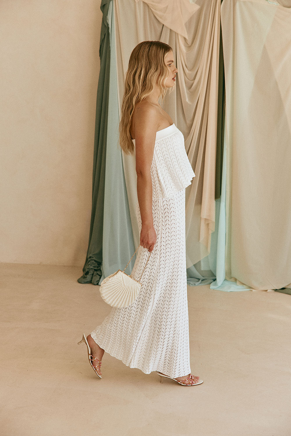 Maria Dress - White