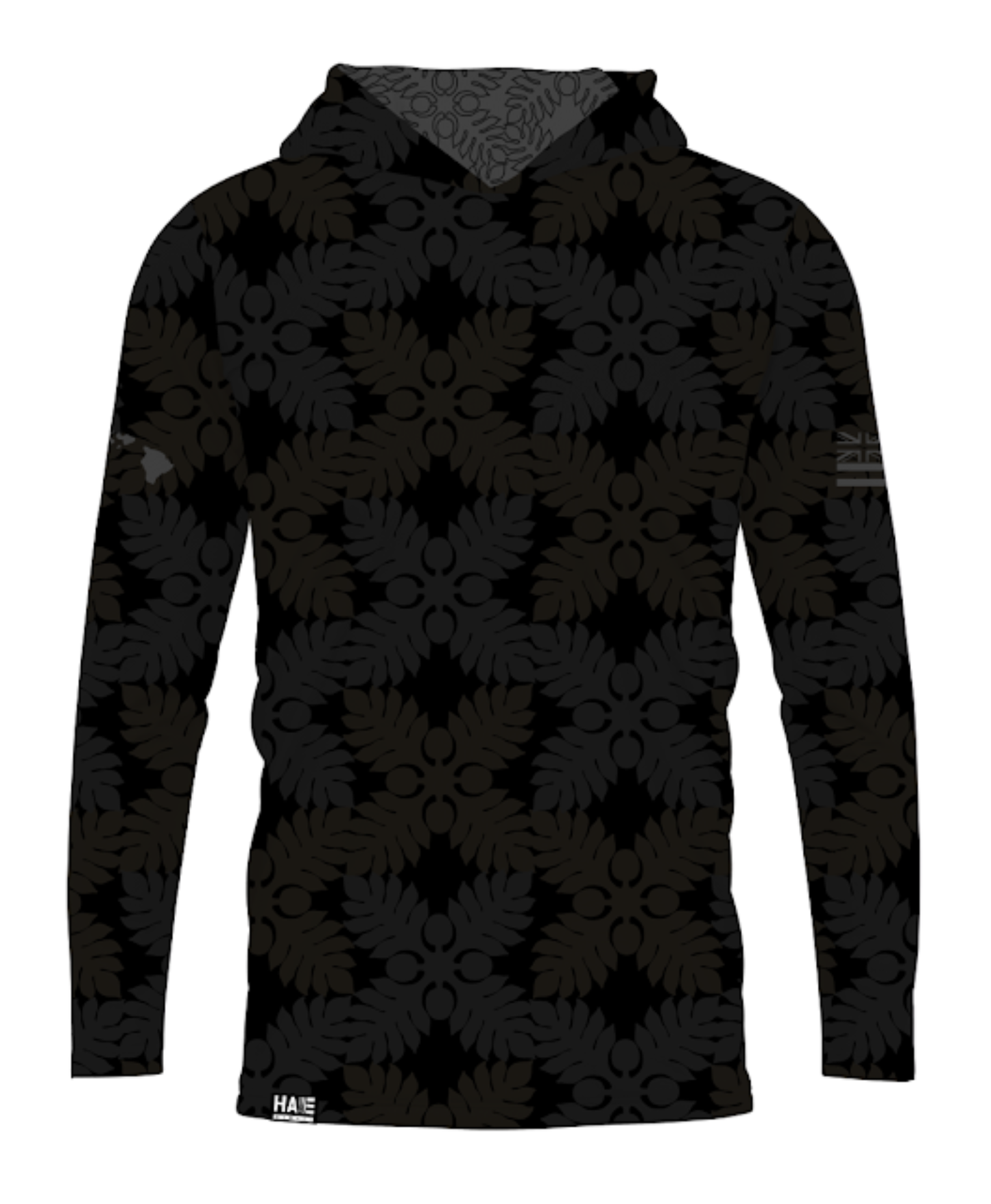 Kapa Kuiki Smokey Youth Hooded Long Sleeve Drifit Smokey