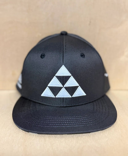 Lokahi 3D Puff Snapback White on Black