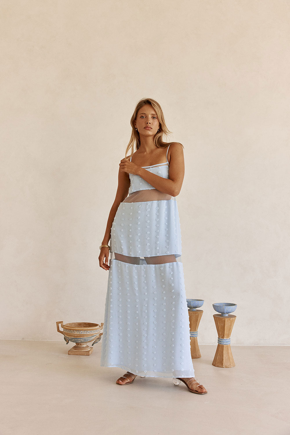 Tassia Dress - Blue