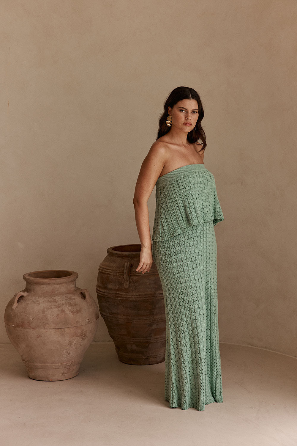 Maria Dress - Green