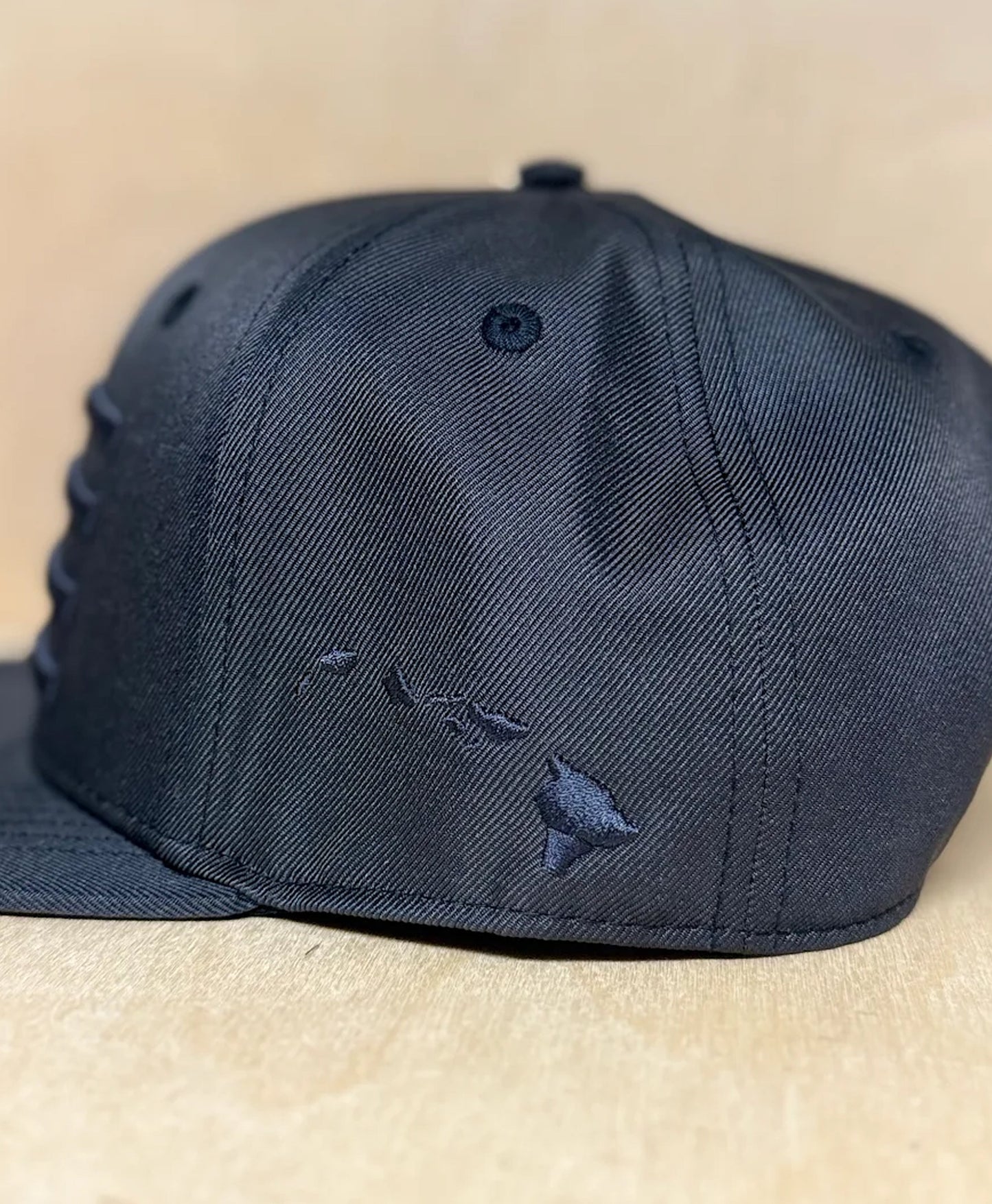 Hae Hawai'i 3D Puff Snapback Black on Black