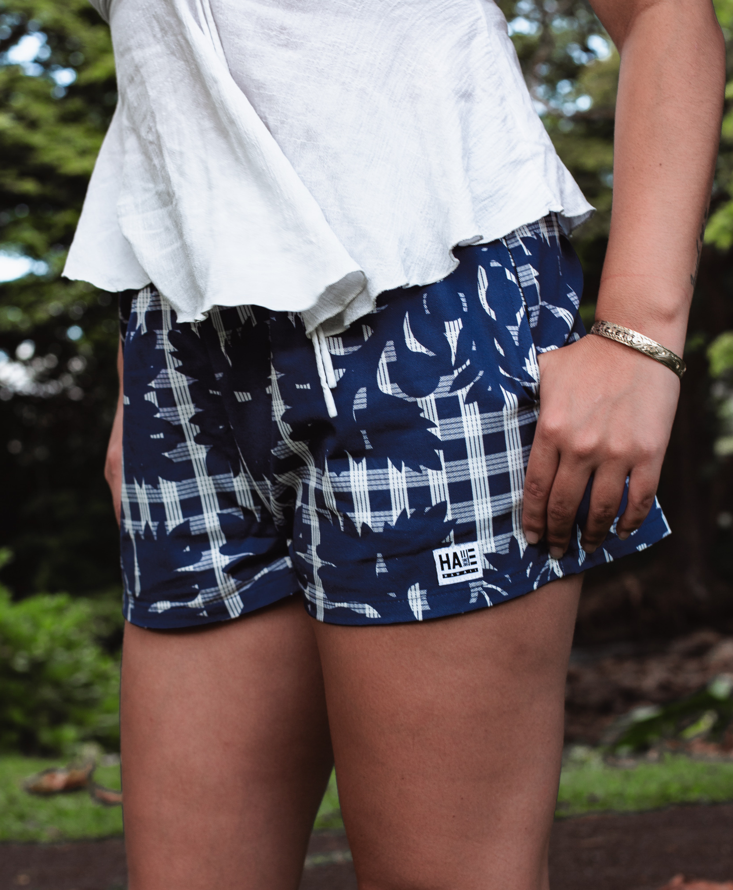 Palaka Kuiki Riggers Shorts Navy