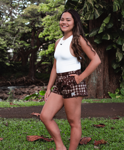 Palaka Kuiki Riggers Shorts Brown