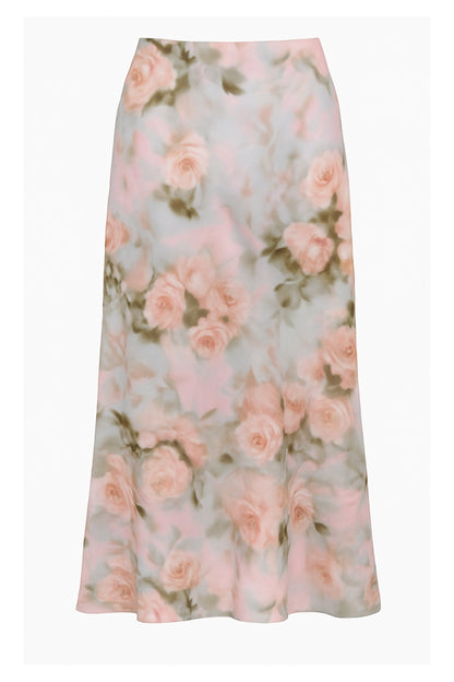 JUNIOR ANASTASIA SATIN MAXI SKIRT