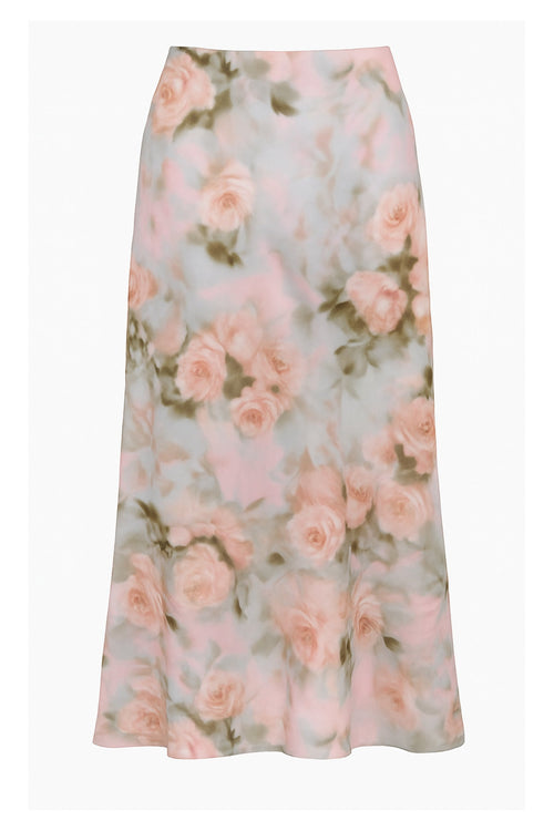 JUNIOR ANASTASIA SATIN MAXI SKIRT