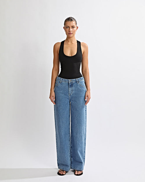 Amelia Tank Black