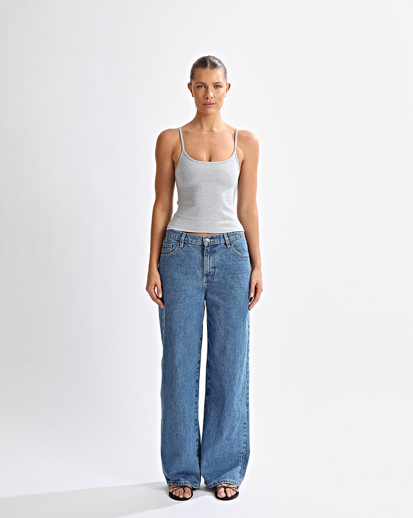 Oli Tank Grey Marl