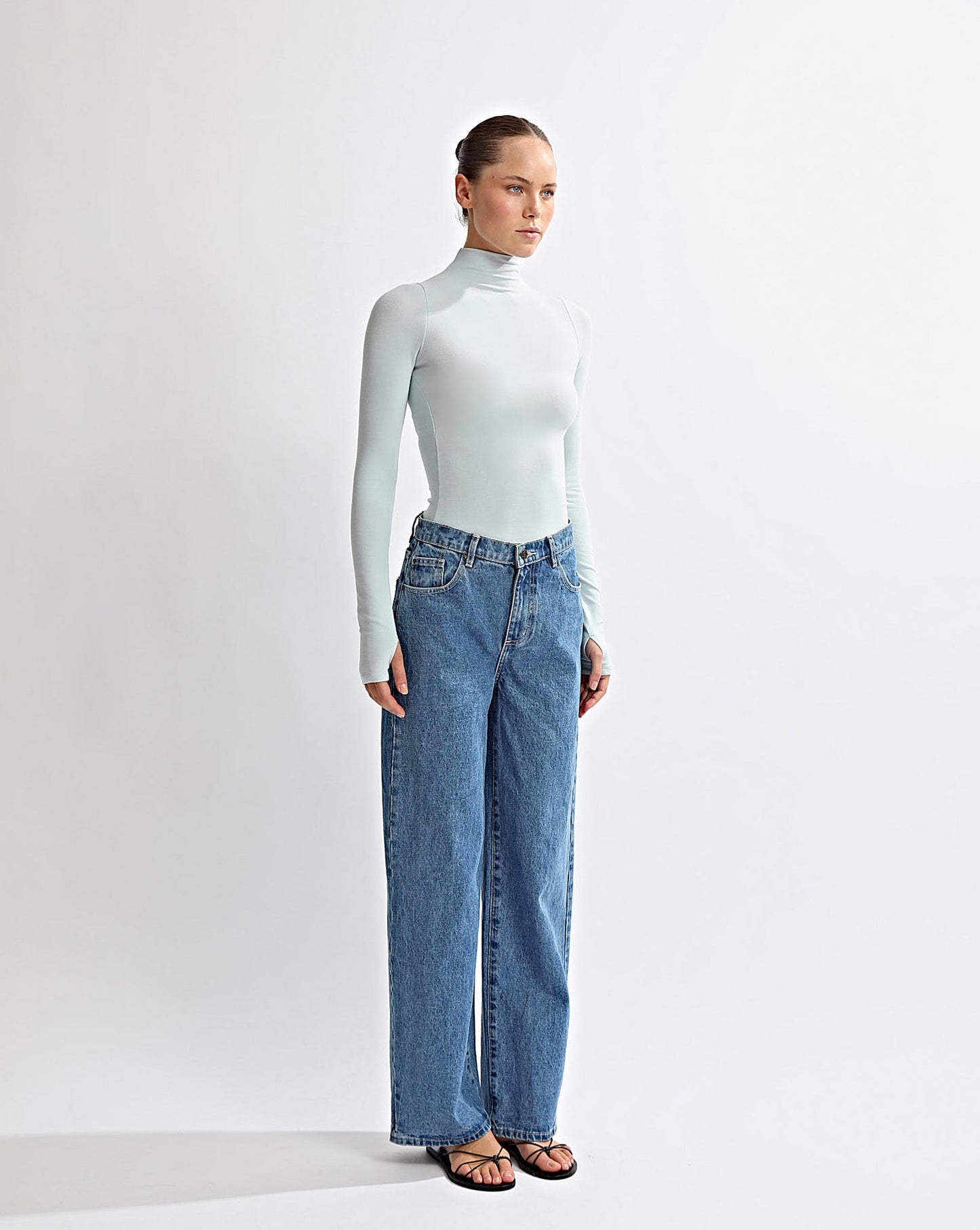 Amelia Long Sleeve Top Ice