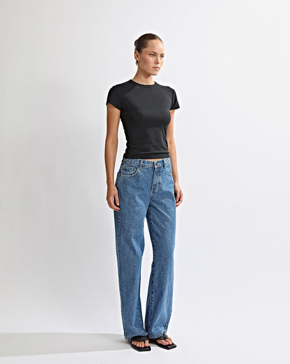 Kai Baby Tee Black
