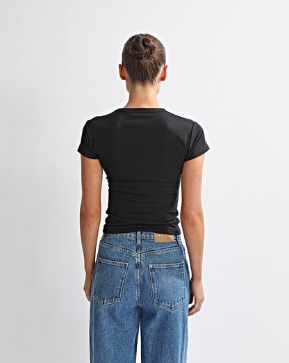 Kai Baby Tee Black