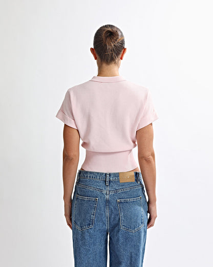 Blaire Knit Top Pink