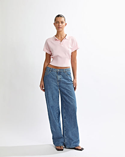 Blaire Knit Top Pink