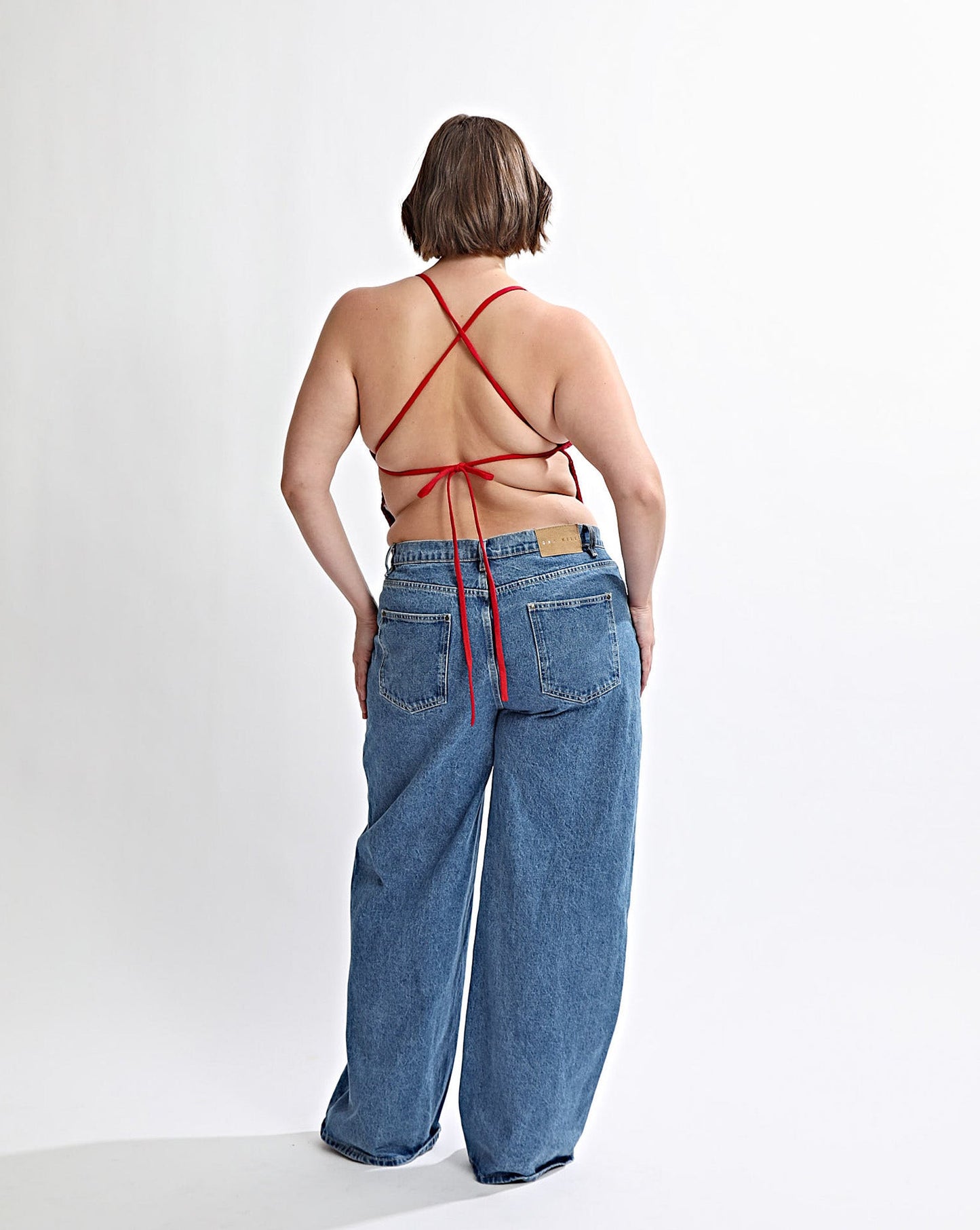 Uma Knit Top Red