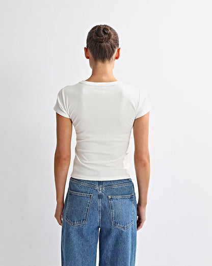 Kai Baby Tee White