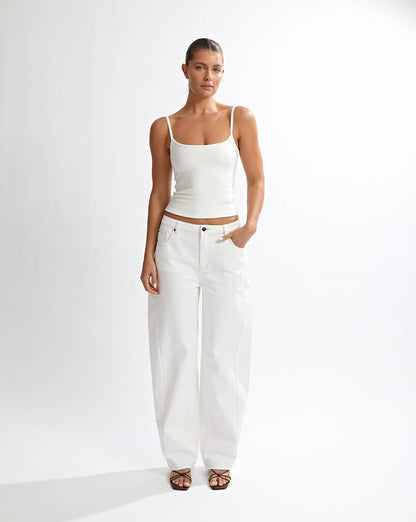 Toby Jeans White Regular/Tall