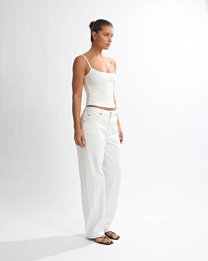 Toby Jeans White Regular/Tall