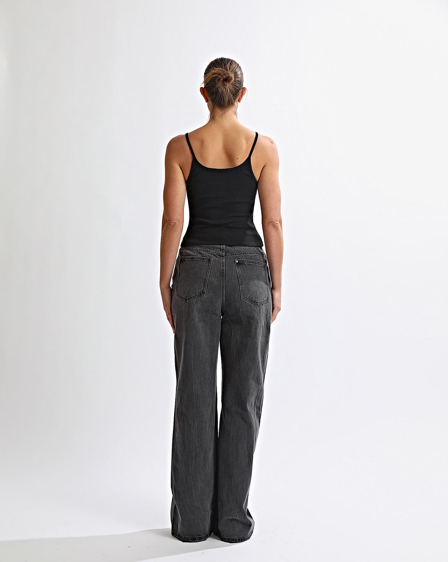 Harley High Rise Jeans Black