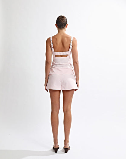 Luca Top Pink Stripe