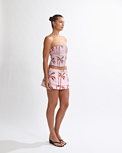 Lola Mini Skirt Pink Tonic