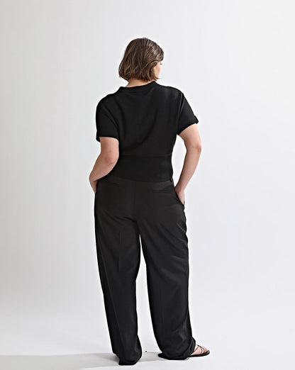 Naomi Trousers Black Regular/Tall