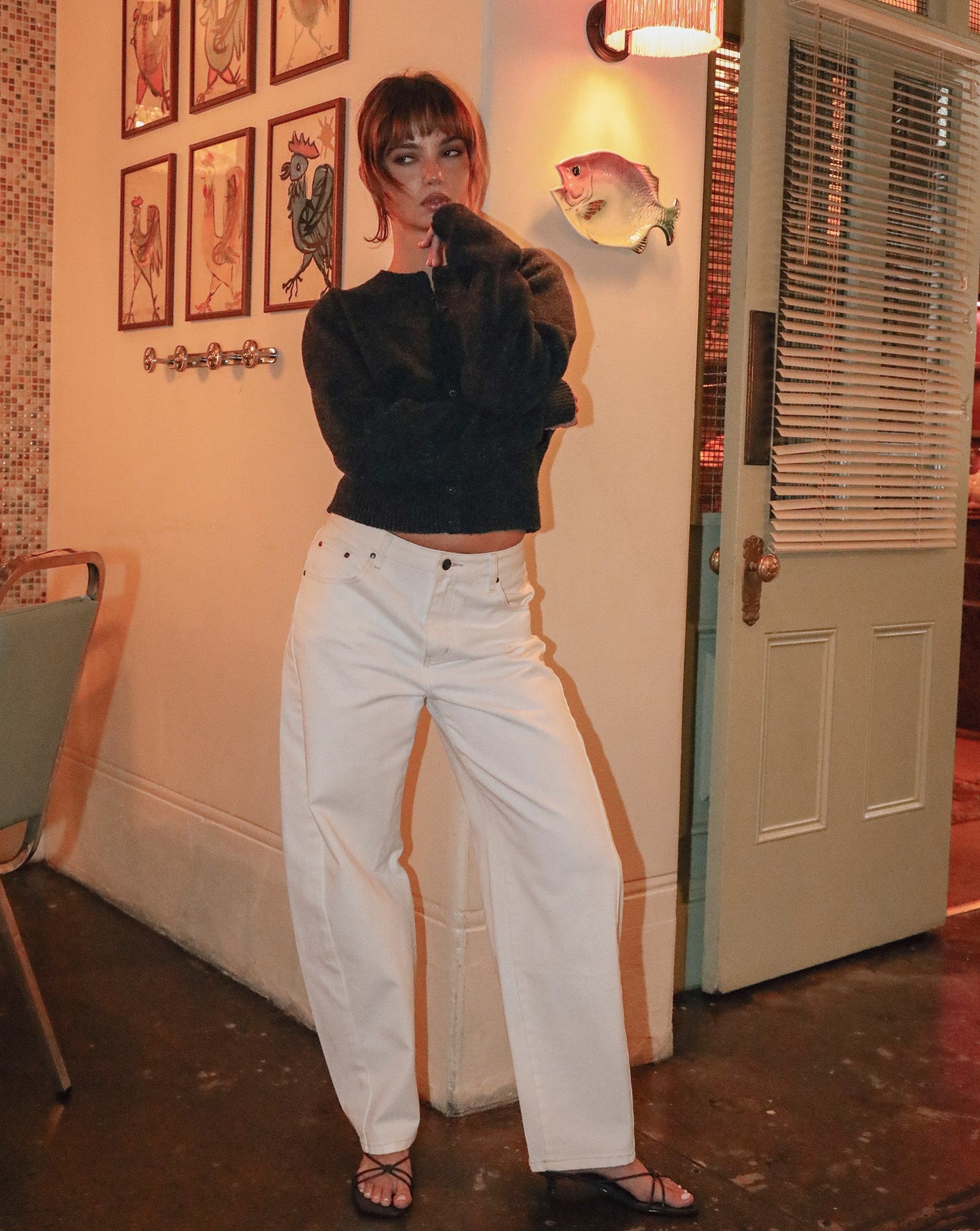 Toby Jeans White Regular/Tall