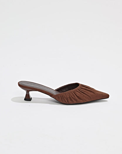 Darcey Heel Chocolate