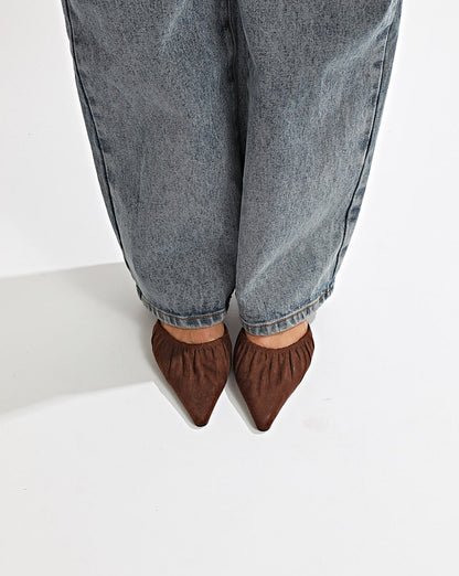 Darcey Heel Chocolate