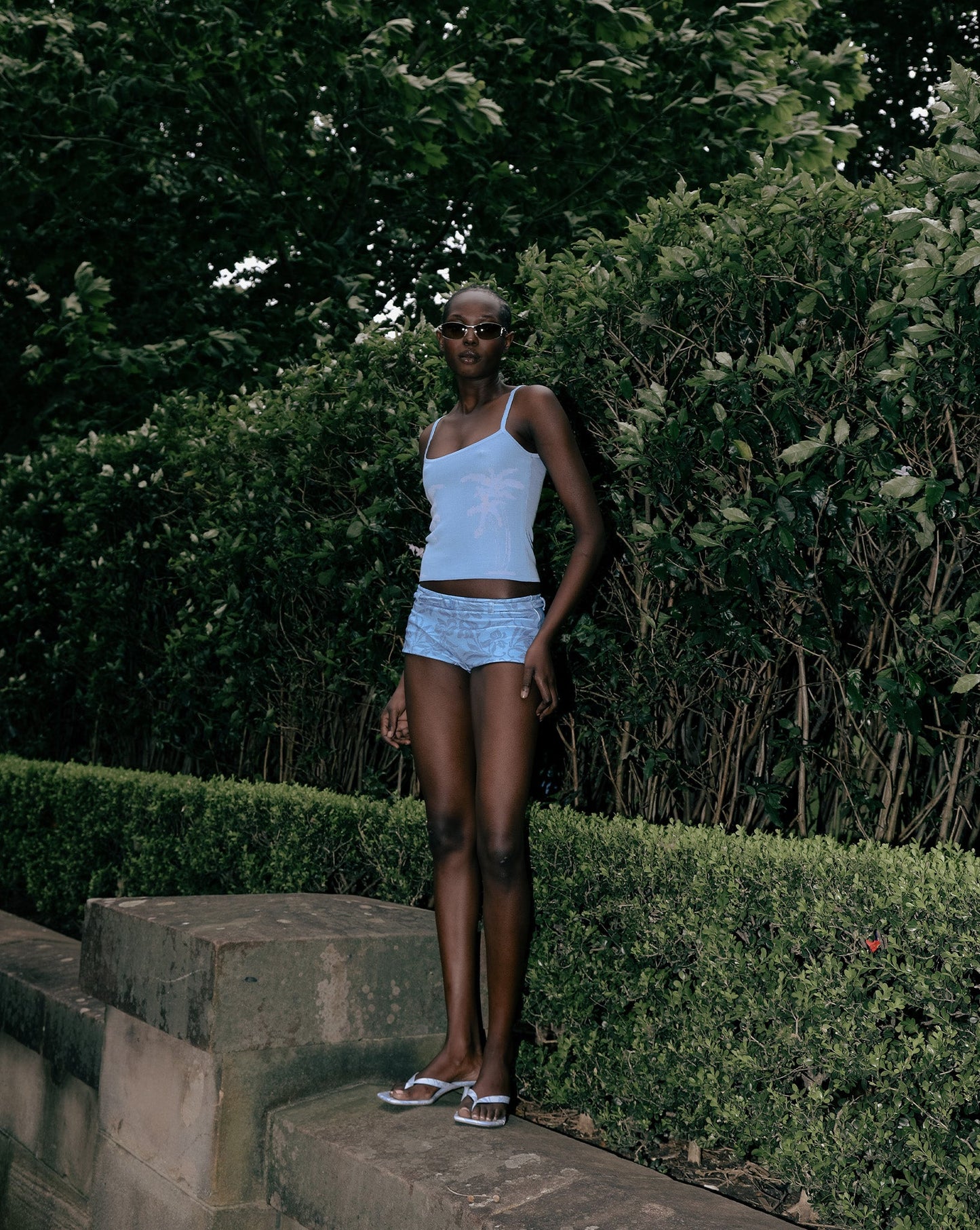 Cali Knit Tank Azzure