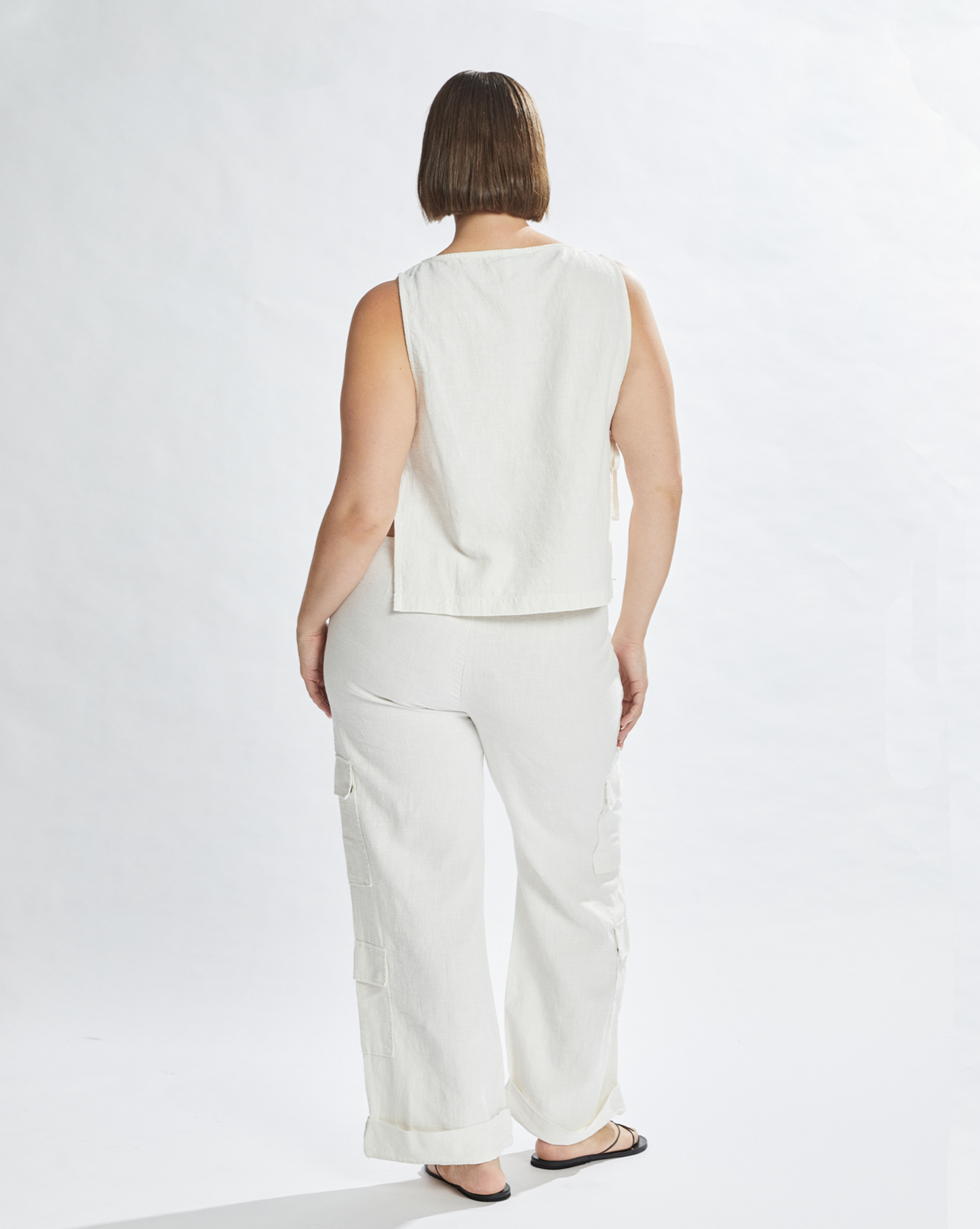 Evie Trousers Off White