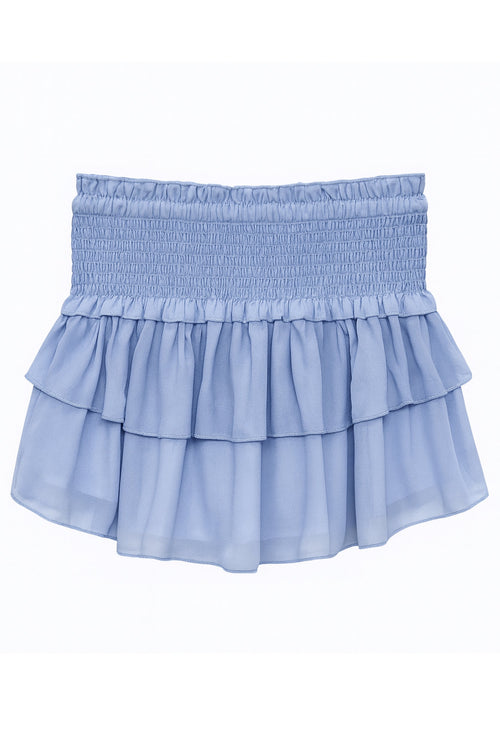 TWEEN BIANCA SOLID SHEER SKIRT
