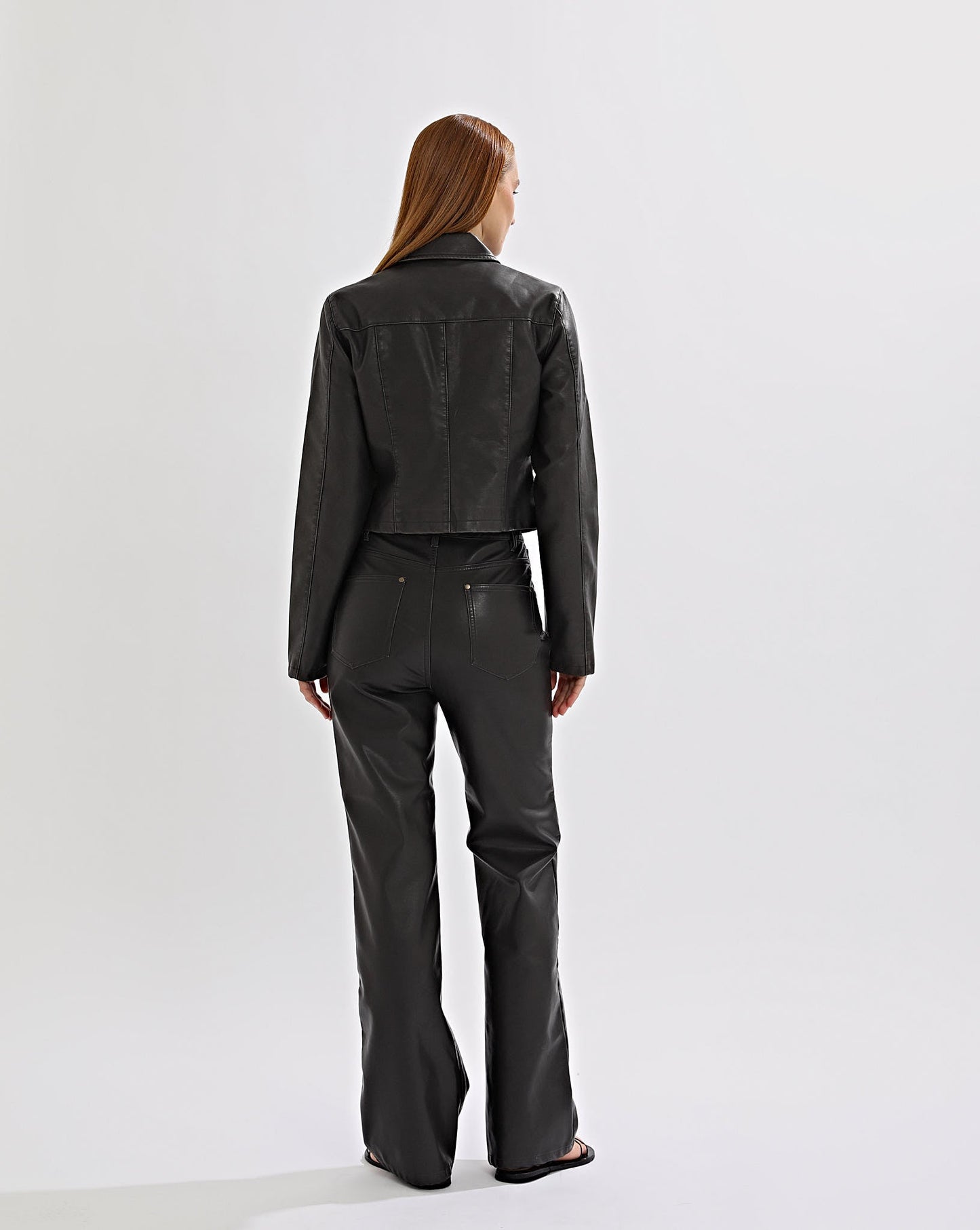 Adrian Pants Vintage Black Cropped