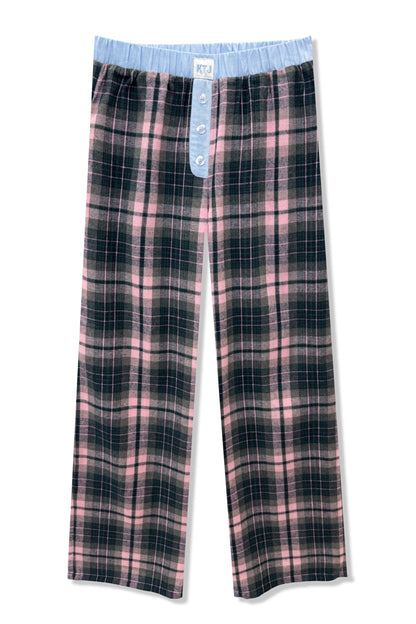JUNIOR BREE PLAID LOUNGE PANT - FINAL SALE