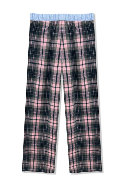 JUNIOR BREE PLAID LOUNGE PANT - FINAL SALE
