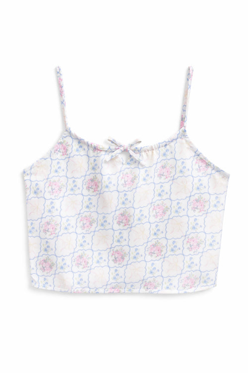 TWEEN CASSIA SATIN TOP