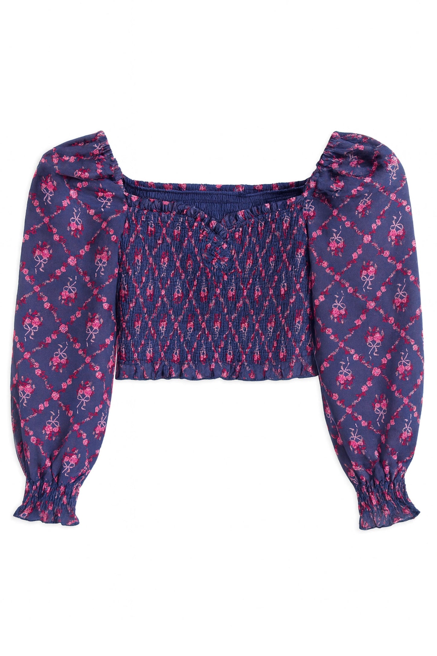 TWEEN CHLOE PRINTED LONG SLEEVE TOP - FINAL SALE