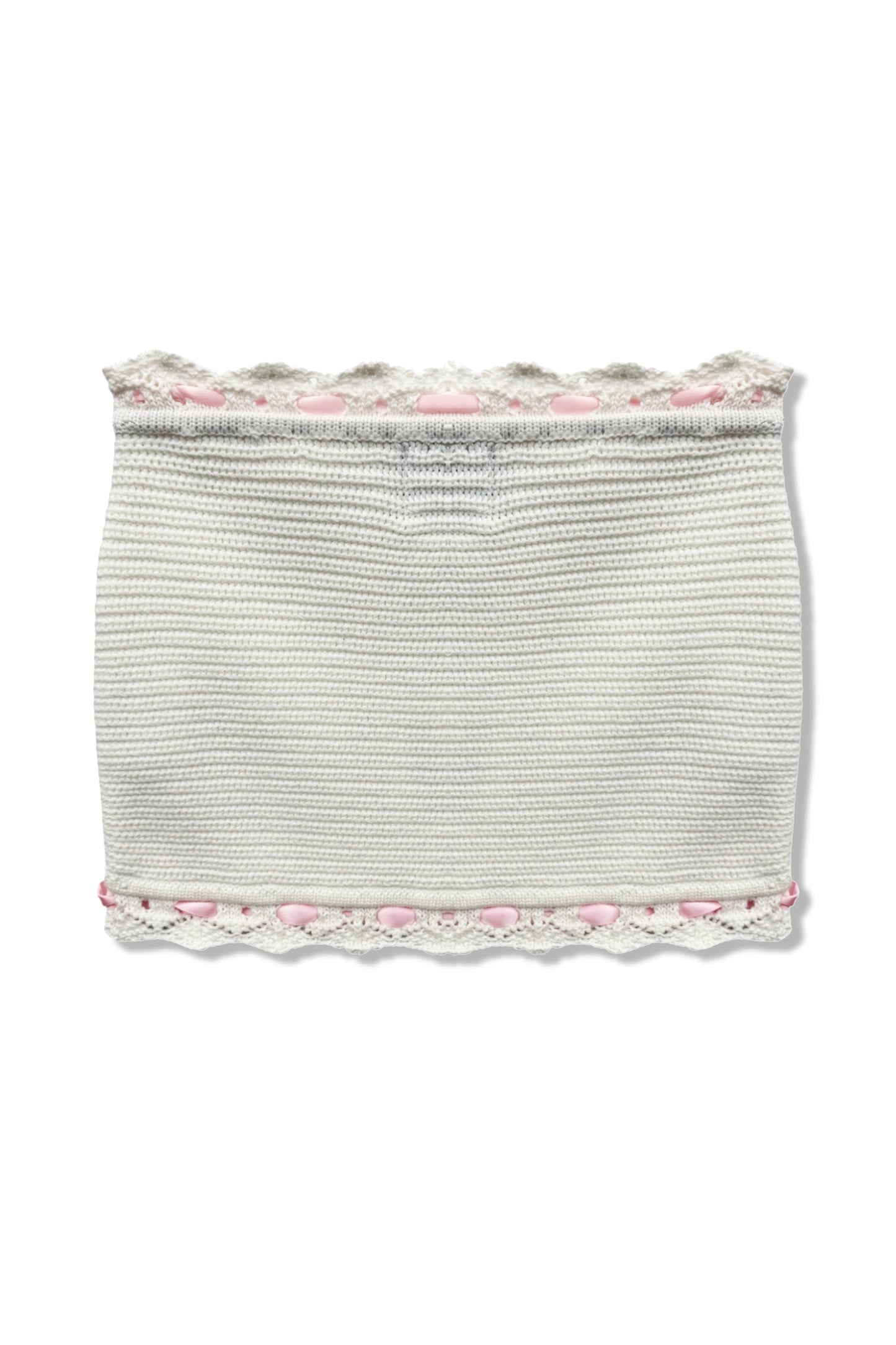 TWEEN CONNIE CROCHET SKIRT WITH RIBBON TIE